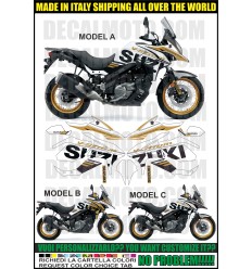 VSTROM DL 650 XT 2022 - 2023 SIGN FC WHITE